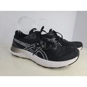 Asics Womens Gel Excite 8 1012A916 Black Running Shoes Comfort Sneakers Sz 8.5